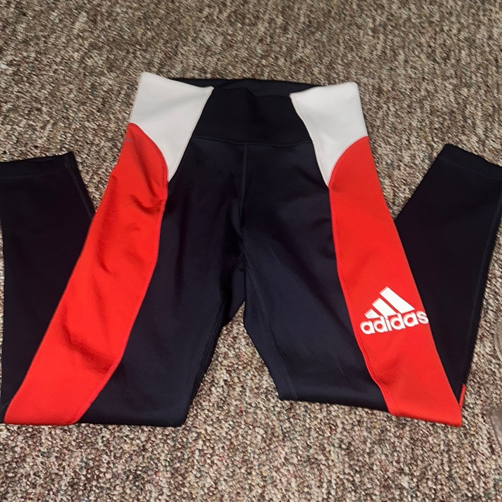 ADIDAS COLORBLOCK 7/8 TIGHT (HA6621) NWOT